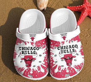Sabots Chicago Bulls Crocs Crocband Clog Comfortable Water Shoes -  Clog