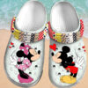 Sabots Love Mickey Rubber Artwork Design Crocs Crocband Clog Comfortable Water Shoes -  Clog