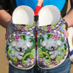 Sabots Koala Heart Colorful Crocs Crocband Clog Comfortable Water Shoes –  Clog