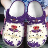 Sabots Crown Royal Logo Splatter Pattern Crocs Classic Clogs Shoes In Purple -  Clog