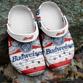 Sabots Budweiser King Of Beers Texture Pattern Crocs Classic Clogs Shoes –  Clog