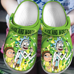 Sabots Rick And Morty Cartoon Crocs Crocband Clog Comfortable Water Shoes -  Clog