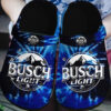Sabots Busch Light Beer Logo Crocs Classic Clogs Shoes In Black Blue -  Clog