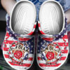 Sabots Jim Beam Logo Amercan Flag Breaking Pattern Crocs Classic Clogs Shoes -  Clog