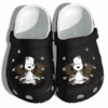 Sabots Peace Dog Yoga Snoopy Crocs Crocband Clog Comfortable Water Shoes -  Clog
