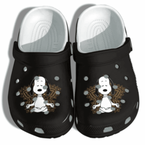 Sabots Peace Dog Yoga Snoopy Crocs Crocband Clog Comfortable Water Shoes -  Clog