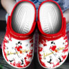Sabots Johnnie Walker Logo Pattern Crocs Classic Clogs Shoes In Red & White -  Clog
