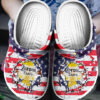 Sabots Corona Extra American Flag Broken Brick Pattern Crocs Classic Clogs Shoes -  Clog