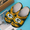 Sabots Green Bay Packers Crocs Classic Clogs Shoes In Yellow Black -  Clog