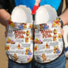 Sabots Winnie The Pooh Texture Pattern Crocs Classic Clogs Shoes -  Clog