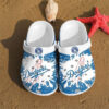 Sabots Los Angeles Dodgers Logo Crocs Classic Clogs Shoes In Blue White -  Clog