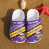 Sabots Minnesota Vikings Logo Pattern Crocs Classic Clogs Shoes In Purple -  Clog