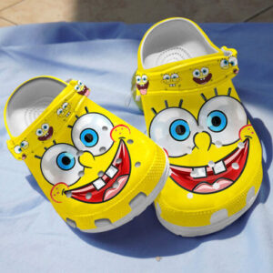 Sabots Spongebob Smiling Crocs Crocband Clog Comfortable Water Shoes -  Clog