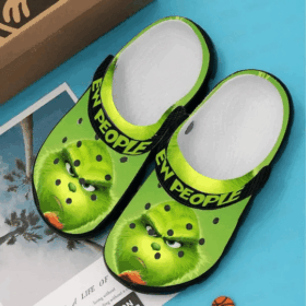 Sabots The Grinch Ew People Funny Crocs Classic Clogs Shoes In Green –  Clog