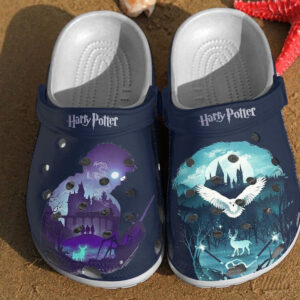 Sabots Harry Potter Dark Night Pattern Crocs Classic Clogs Shoes -  Clog