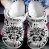 Sabots Jack Daniel’s Logo Pattern Crocs Classic Clogs Shoes In Black & White -  Clog