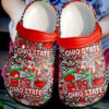 Sabots Ohio State Buckeyes Stickers Pattern Crocs Classic Clogs Shoes In Red -  Clog