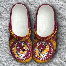 Sabots Arizona Cardinals Grateful Dead Tie Dye Crocs Classic Clogs Shoes –  Clog