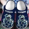 Sabots Dallas Cowboys Crocs Classic Clogs Shoes In Navy -  Clog