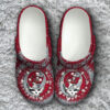 Sabots Tampa Bay Buccaneers Logo Pattern Crocs Classic Clogs Shoes In Red & Grey -  Clog