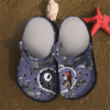 Sabots Skellington And Sally Crocs Classic Clogs Shoes In Purple -  Clog