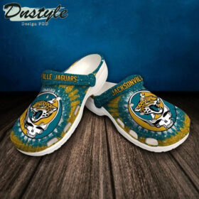 Sabots Jacksonville Jaguars Skull Pattern Crocs Classic Clogs Shoes In Yellow & Blue –  Clog