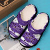 Sabots Lsu Tigers Logo Pattern Crocs Classic Clogs Shoes In Purple & White -  Clog