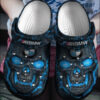 Sabots Bayerische Motoren Werke Skull Pattern Crocs Classic Clogs Shoes In Blue & Black -  Clog