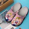Sabots Disney Characters W Cat Pattern Crocs Classic Clogs Shoes In Yellow & Pink -  Clog