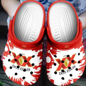 Sabots Dos Equis Cerveza Beer Red Crocs Crocband Clog Comfortable Water Shoes -  Clog