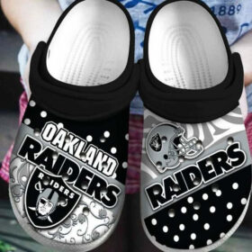 Sabots Las Vegas Raiders Crocs Crocband Clog Comfortable Water Shoes –  Clog