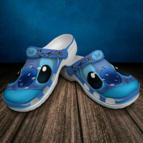 Sabots Stitch Disney Crocs Crocband Clog Comfortable Water Shoes In Blue –  Clog