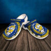 Sabots Los Angeles Rams In Blue Crocband Crocs Clogs -  Clog