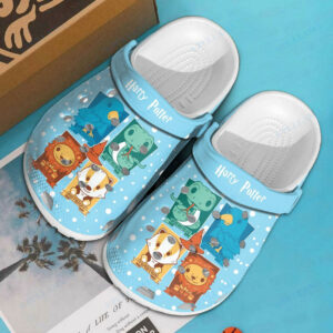 Sabots Harry Potter Hogwarts 4 Houses Chibi Crocs Crocband Clog Comfortable Water Shoes -  Clog