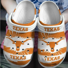 Sabots Texas Longhorns Crocs Crocband Clog Comfortable Water Shoes –  Clog