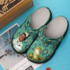 Sabots Disney Character Tiana W Floral Pattern Crocs Classic Clogs Shoes In Blue -  Clog