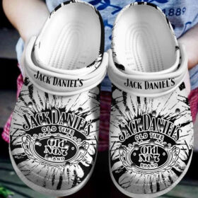Sabots Jack Daniel’s Old Time White Crocs Crocband Clog Comfortable Water Shoes –  Clog