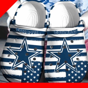 Sabots Dallas Cowboys Team Crocs Crocband Clog Comfortable Water Shoes -  Clog