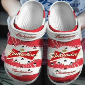 Sabots Budweiser Red Crocs Crocband Clog Comfortable Water Shoes For Beer Lover –  Clog