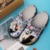 Sabots Popeye Cartoon Characters W Stickers Pattern Crocs Classic Clogs Shoes In White & Blue -  Clog