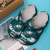Sabots Philadelphia Eagles Dark Green Crocs Crocband Clog Comfortable Water Shoes -  Clog