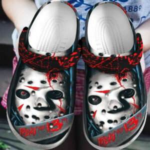 Sabots Jason Voorhees Friday The 13Th Crocs Crocband Clog Comfortable Water Shoes -  Clog