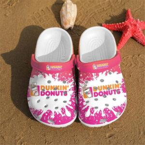 Sabots Dutch Bros On Pink Pattern Crocs Crocband Clog Comfortable Water Shoes -  Clog
