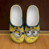 Sabots Funny Minion Crocs Classic Clogs Shoes In Yellow -  Clog