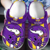 Sabots Minnesota Vikings Purple Crocs Crocband Clog Comfortable Water Shoes -  Clog