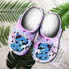 Sabots Stitch Purple Heart Crocs Crocband Clog Comfortable Water Shoes -  Clog