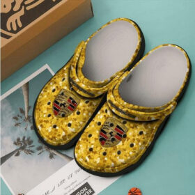 Sabots Porsche Gold Pattern Crocs Crocband Clog Comfortable Water Shoes –  Clog