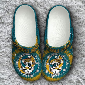 Sabots Jacksonville Jaguars Grateful Dead Classic Crocs Crocband Clog Comfortable Water Shoes –  Clog