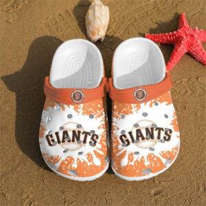 Sabots San Francisco Giants Football Team Crocs Crocband Clog Comfortable Water Shoes -  Clog