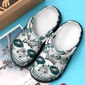 Sabots Philadelphia Eagles Skull Crocband Crocs Clogs –  Clog